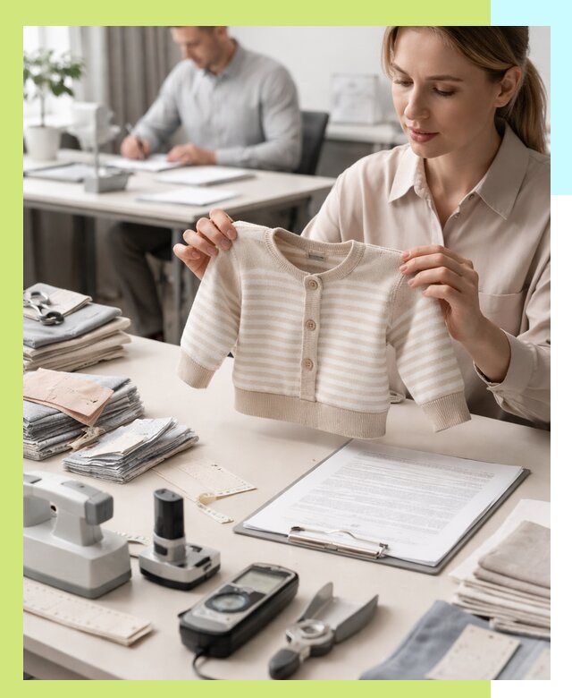 Сертификация детской одежды и текстильных изделий в Алексеевке