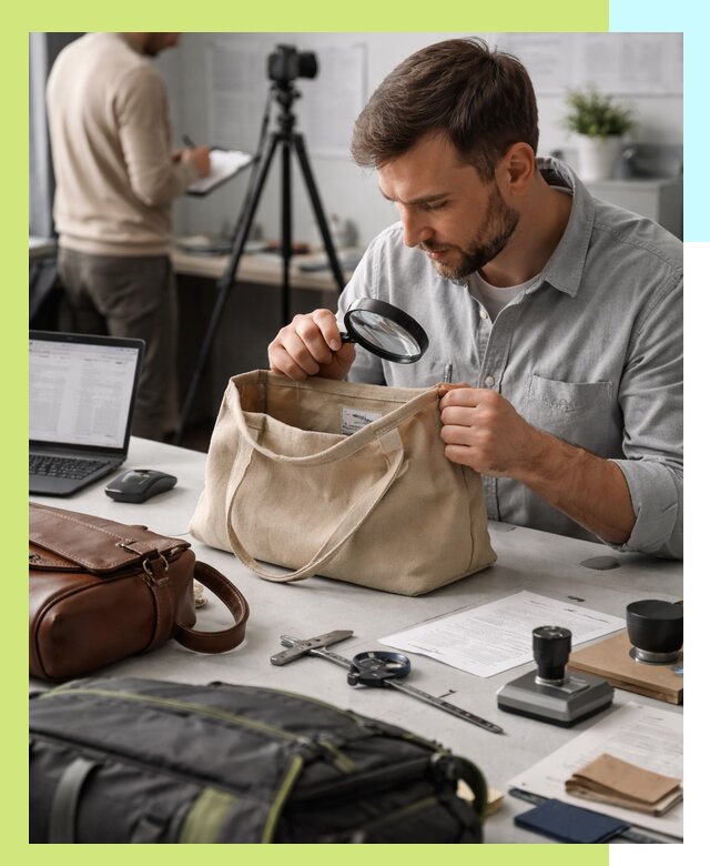 Сертификация сумок в Алексеевке, оформление и получение сертификатов