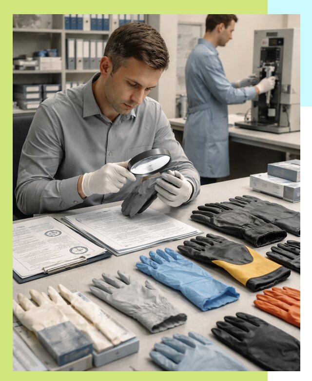 Сертификация перчаток и средств защиты продукции в Алексеевке