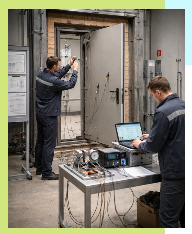 Сертификация противопожарных дверей в Алексеевке по ГОСТ и ТР