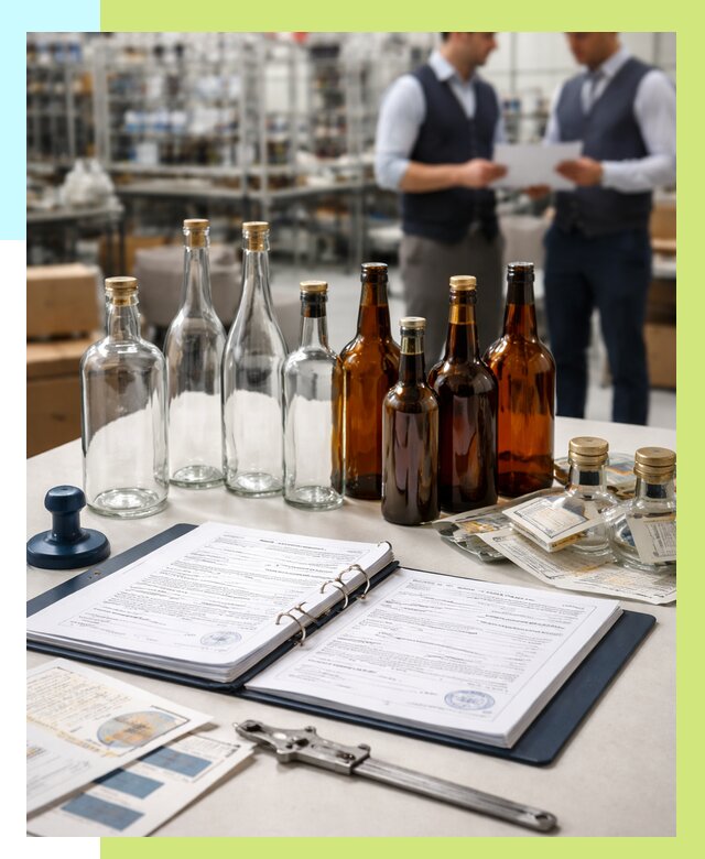 Сертификация стеклянных бутылок в Алексеевке от 25310 р. | Алешин-Лкв