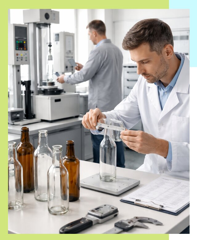 Сертификация стеклянных бутылок и сопутствующей упаковки в Алексеевке