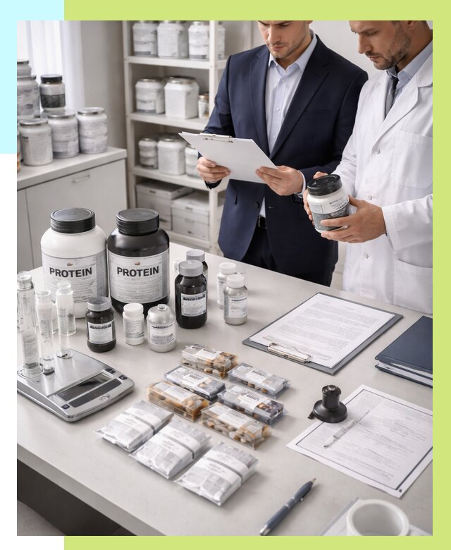 Сертификация спортивного питания в Алексеевке от 15186 р., Алешин-Лкв