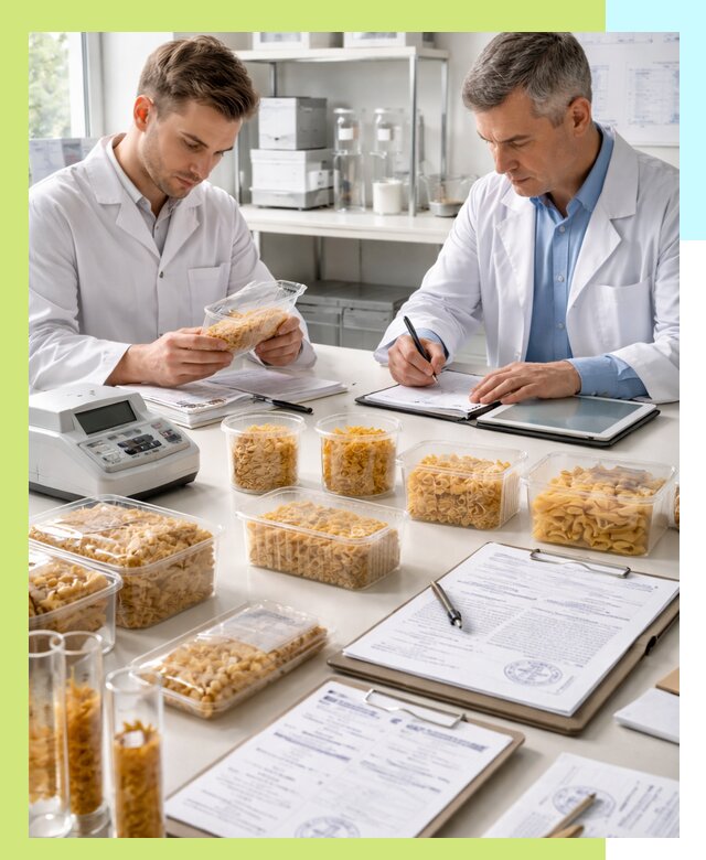 Сертификация макаронных изделий и технологической документации в Алексеевке