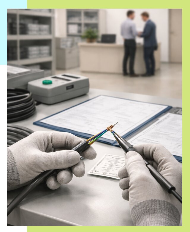 Сертификация провода в Алексеевке от 18223 р. в Алешин-Лкв