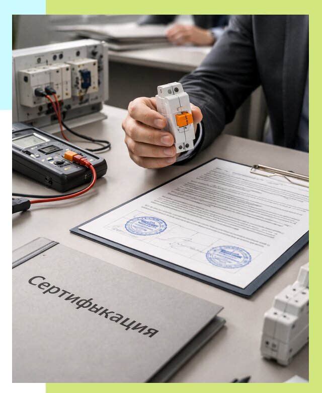 Сертификация выключателей под ключ в Алексеевке от 15186 р. | Алешин-Лкв