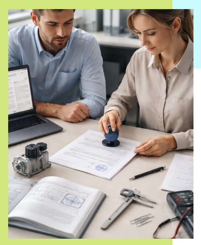 Выдача паспорта изделия и техническая экспертиза продукции в Алексеевке