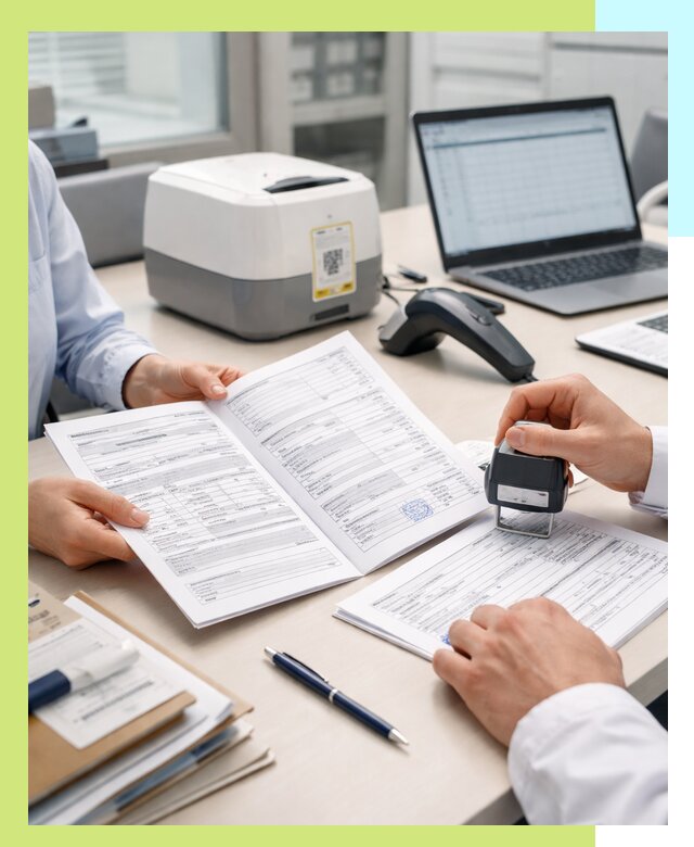 Оформление паспорта на товар и сопроводительных документов в Алексеевке