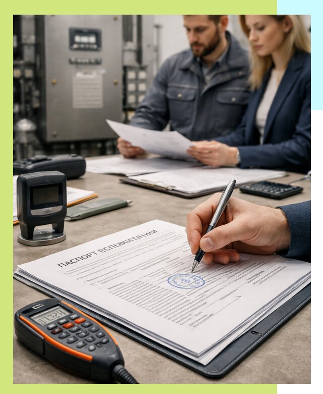 Оформление паспорта эксплуатации оборудования в Алексеевке