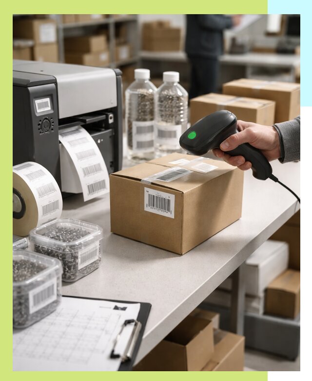 Штрихкодирование продукции и маркировка для продажи в Алексеевке