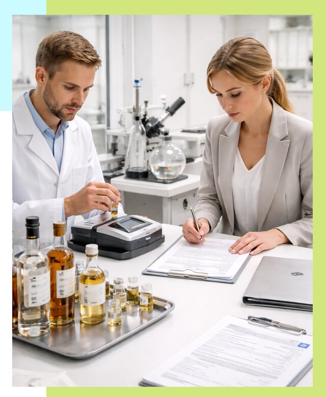 Заключение о спиртосодержании в Алексеевке, от 5062 р., Алешин-Лкв