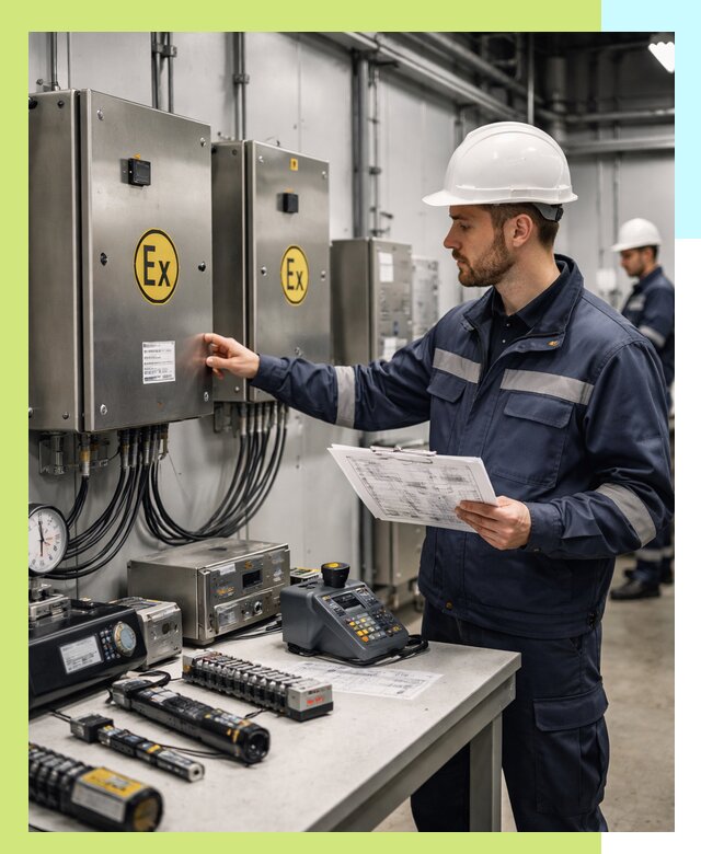 Сертификат взрывозащиты промышленного оборудования в Алексеевке