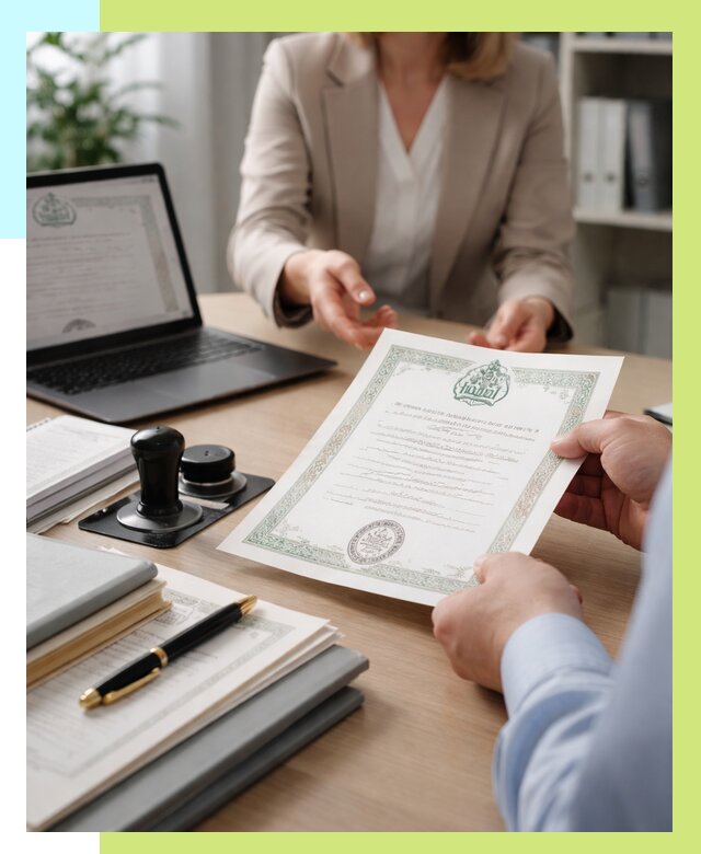 Халяль сертификат в Алексеевке, получить от 15186 р. | Алешин-Лкв