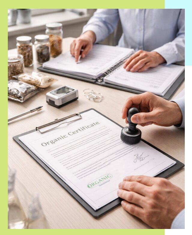 Получение органик сертификата для продукции в Алексеевке