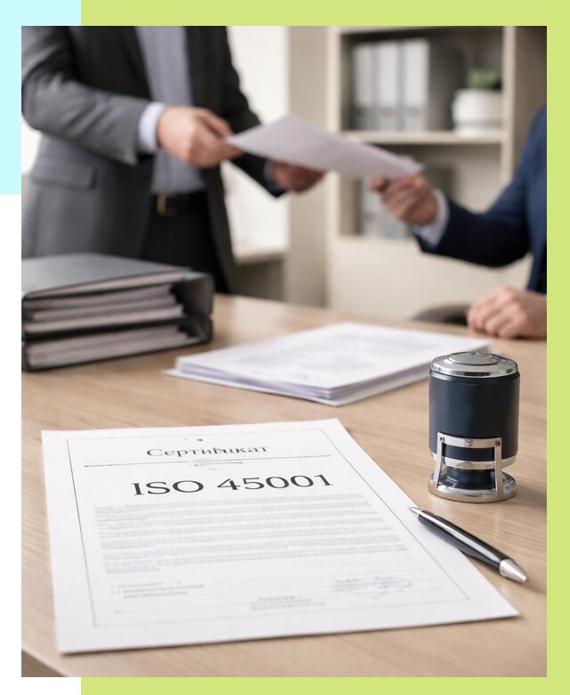 Сертификат ISO 45001 в Алексеевке под ключ от 45558 р. | Алешин-Лкв