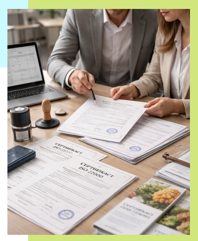 Сертификат ISO 22000 в Алексеевке от 40496 р. под ключ | Алешин-Лкв