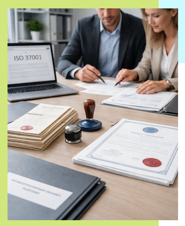 Получение сертификата ISO 37001 по системе борьбы с коррупцией в Алексеевке